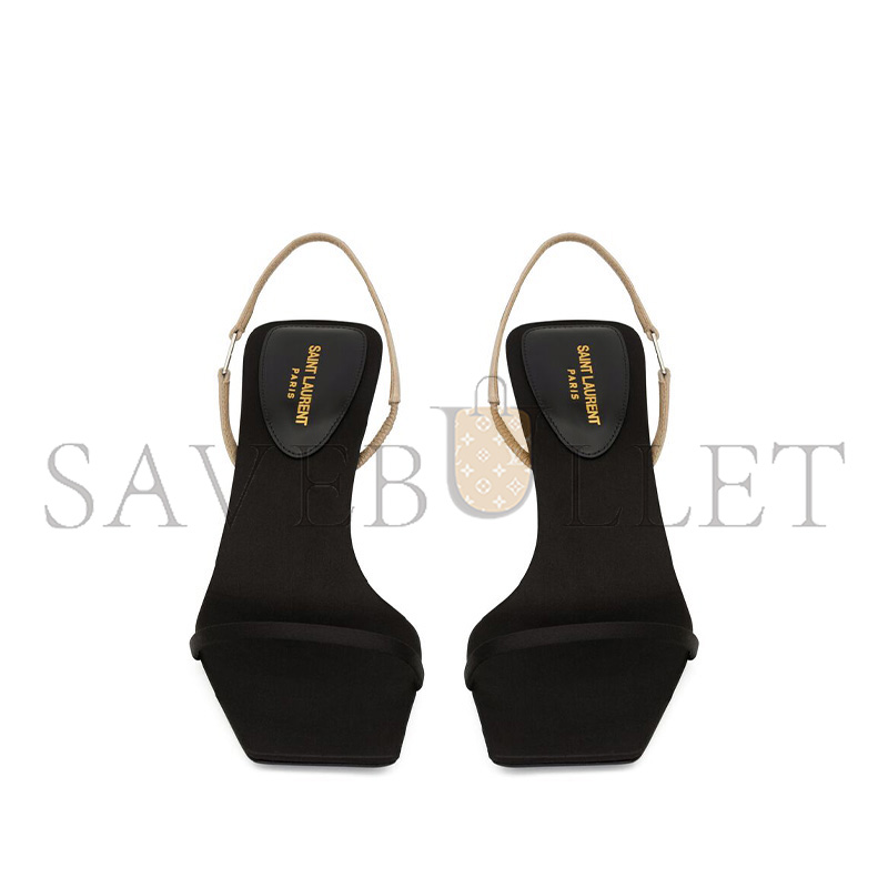 Y*L jaspe sandals in satin crepe 8002239qna21008